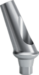 Титановый абатмент для постоянного протезирования, платформа SLIM 3 mm, угловой ø 4 - 25°
